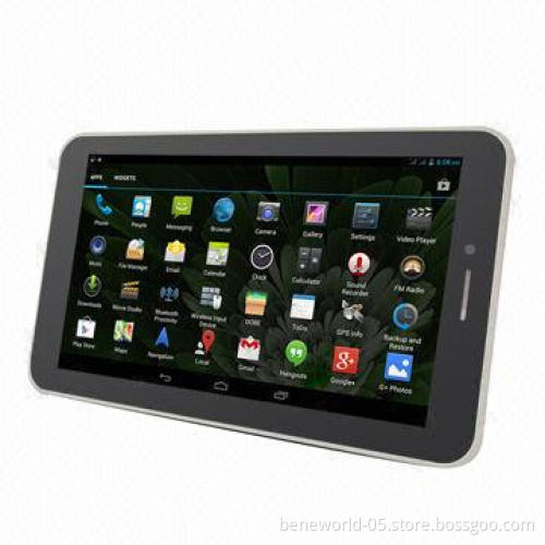 7-inch MTK8312 dual core tablet PC built in 3G calling, GPS